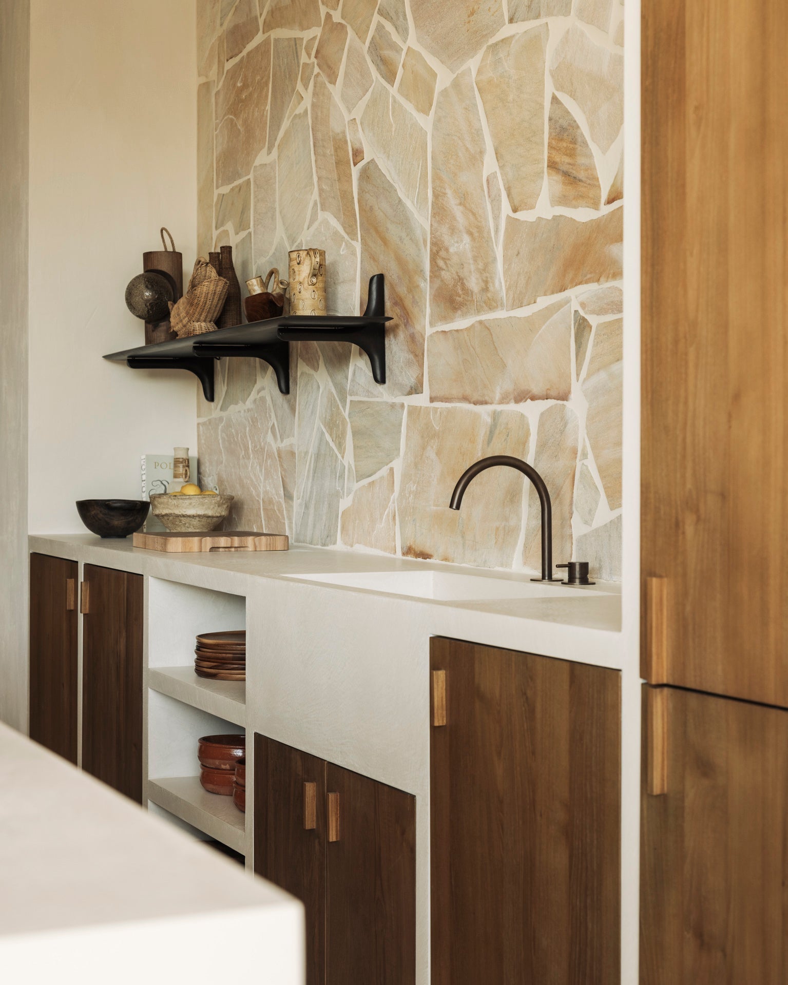 PI Wall Shelf White Cliff Studio Wall Shelf