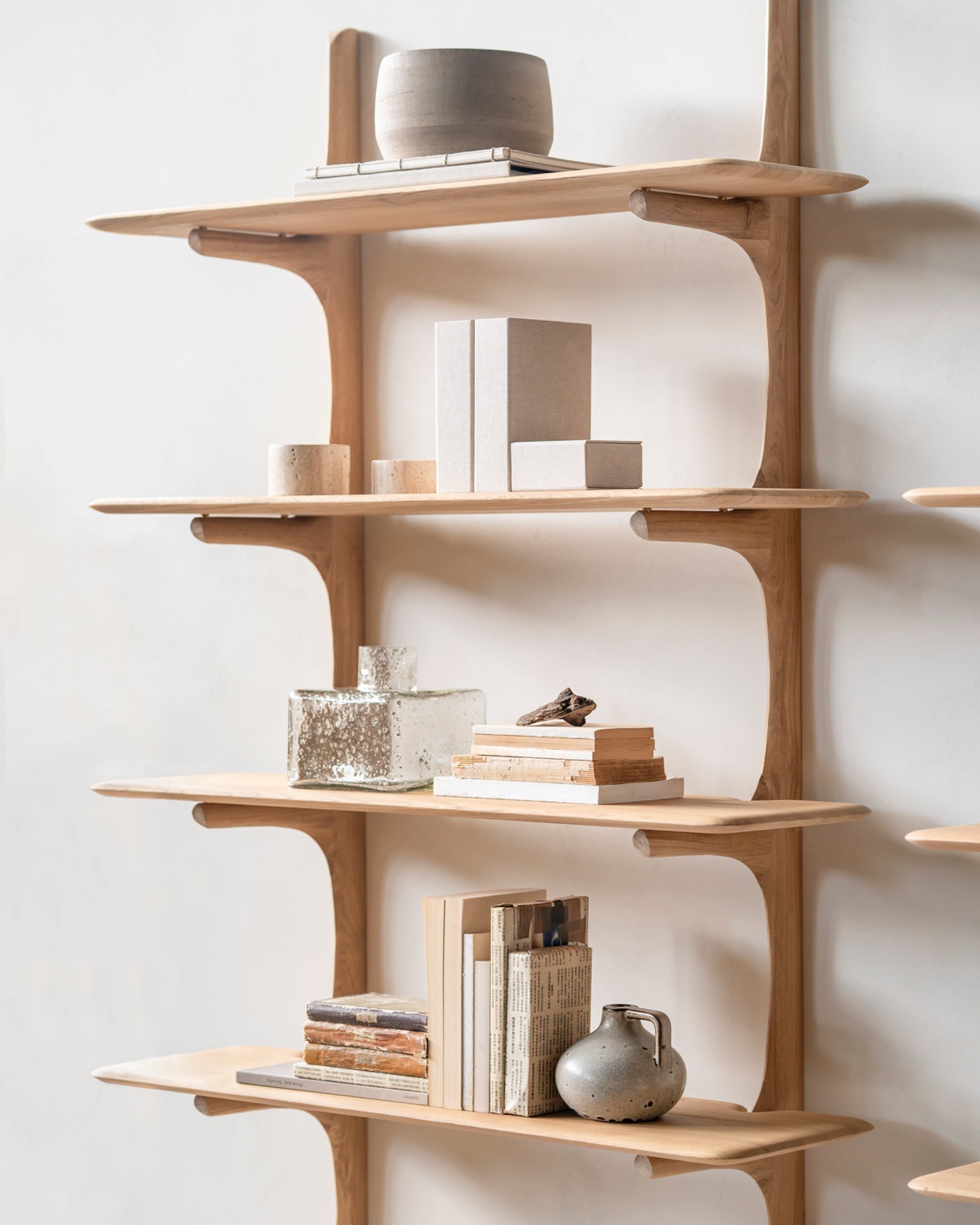 PI Wall Shelf White Cliff Studio Wall Shelf