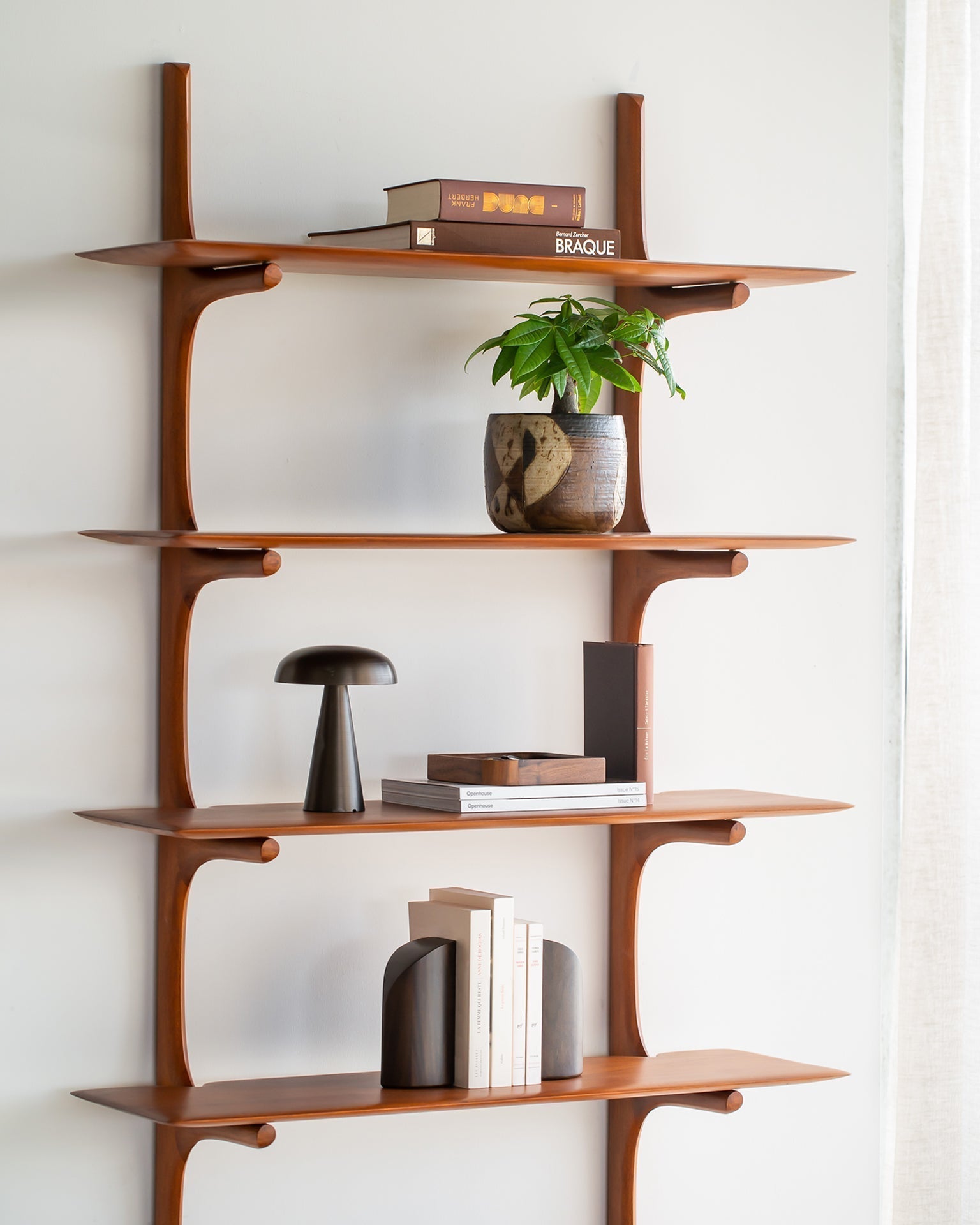 PI Wall Shelf White Cliff Studio Wall Shelf