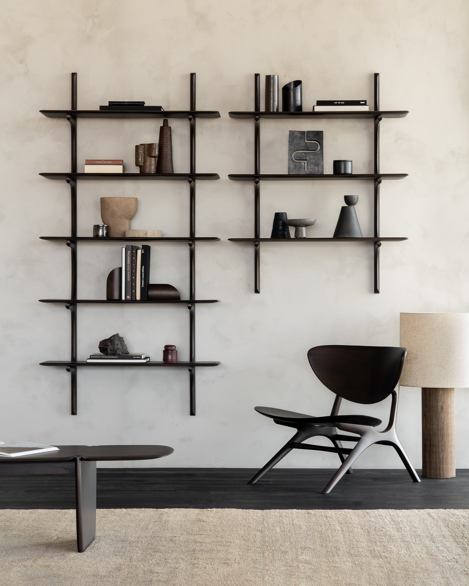 PI Wall Shelf White Cliff Studio Wall Shelf