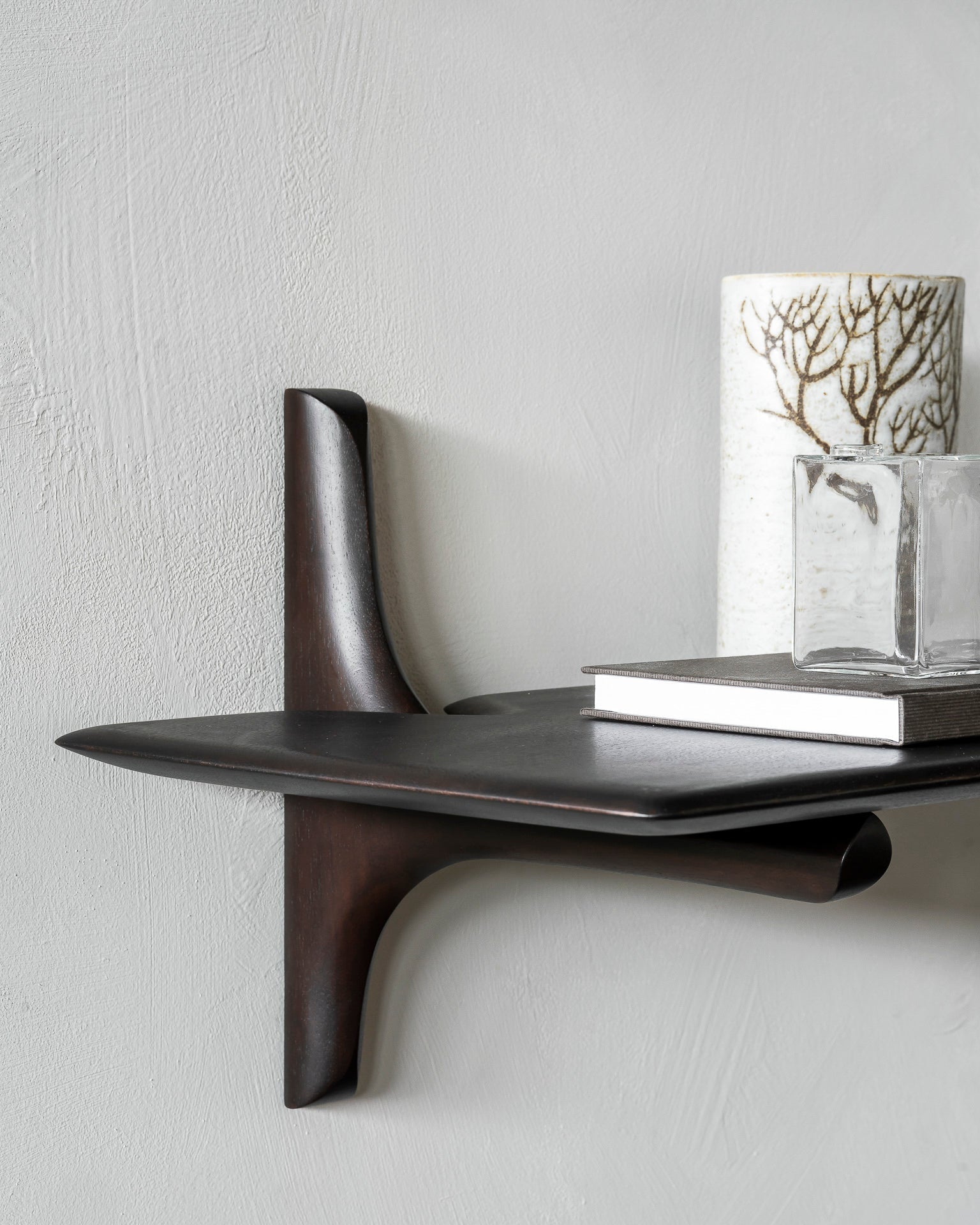 PI Wall Shelf White Cliff Studio Wall Shelf