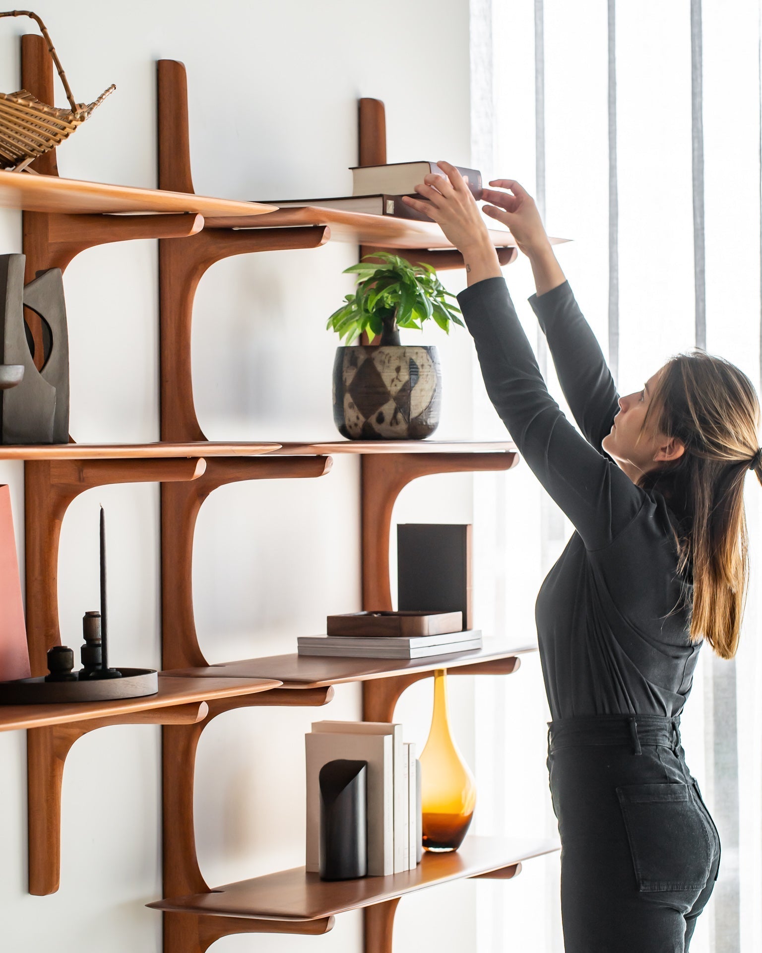 PI Wall Shelf White Cliff Studio Wall Shelf