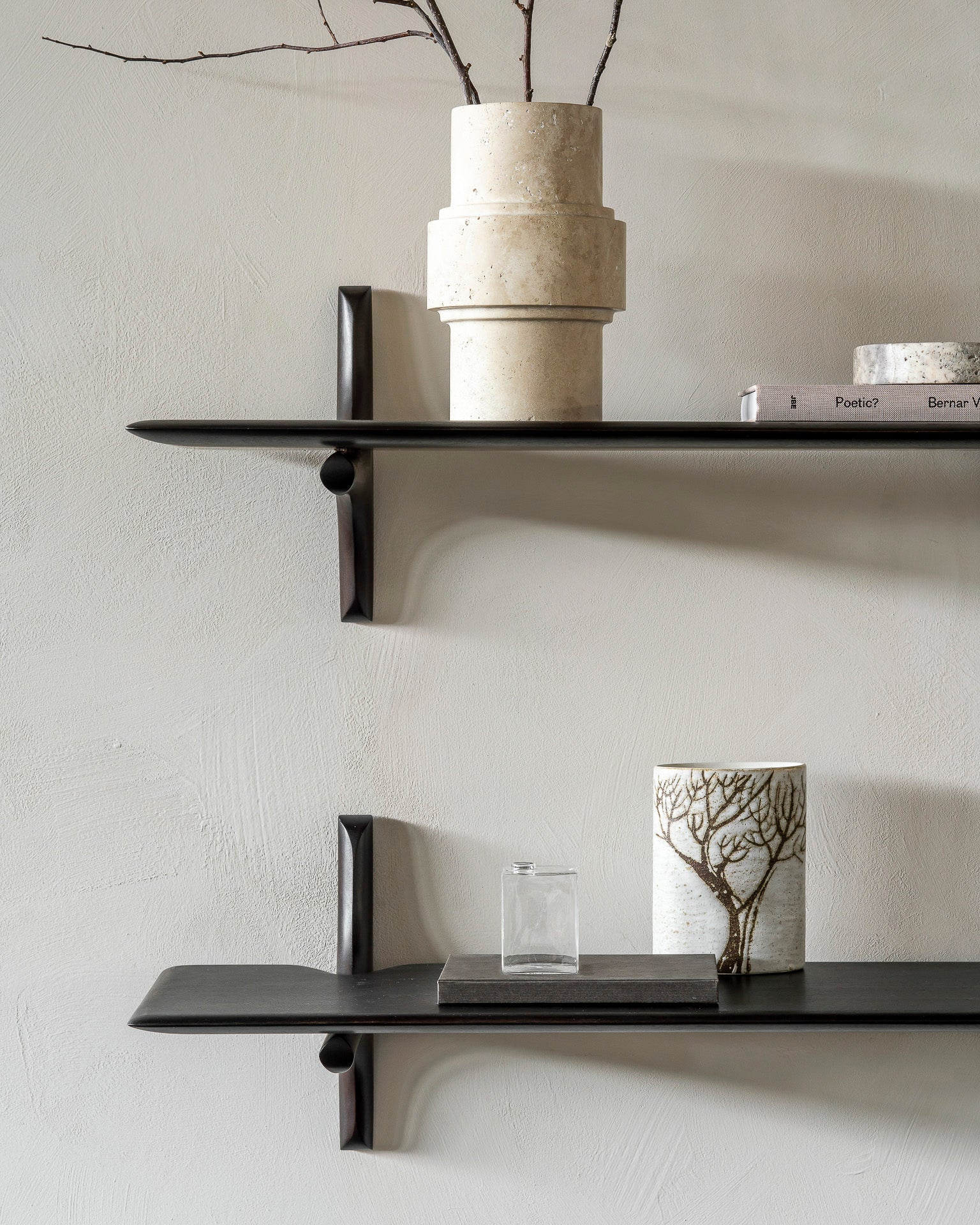 PI Wall Shelf White Cliff Studio Wall Shelf