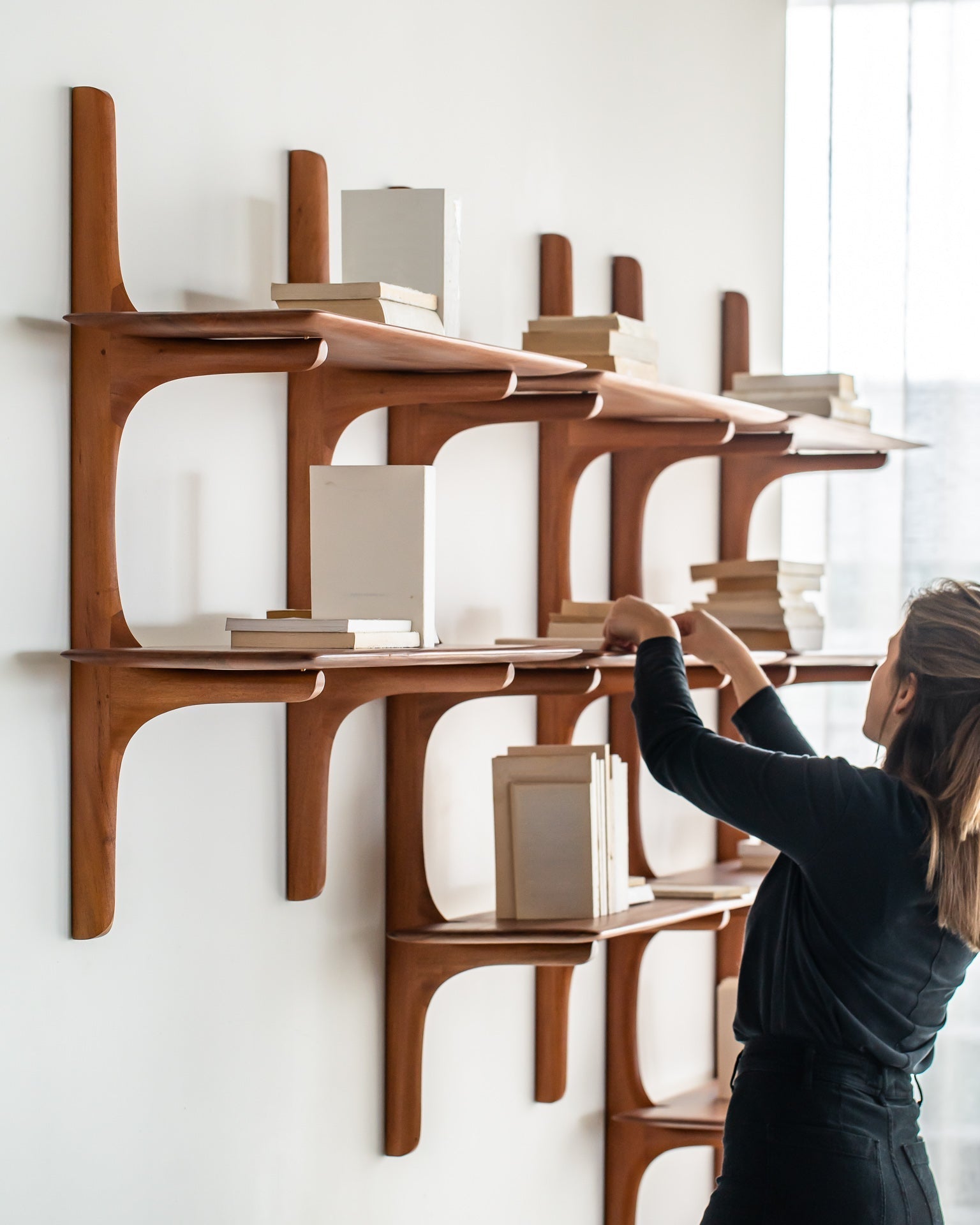 PI Wall Shelf White Cliff Studio Wall Shelf
