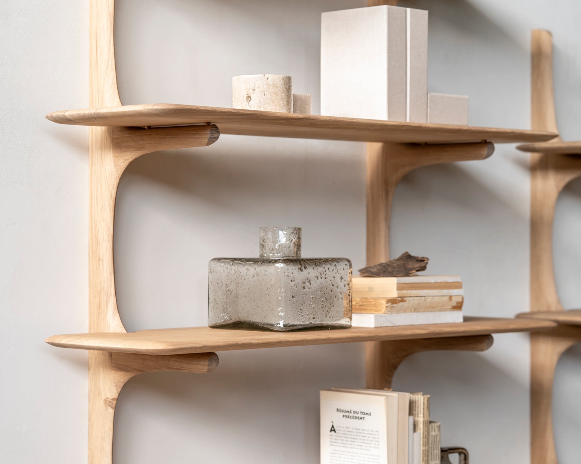PI Wall Shelf White Cliff Studio Wall Shelf