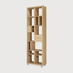 Pirouette rack - oak - 4 drawers White Cliff Studio Wall Shelf