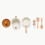 Play Cooking Set White Cliff Studio