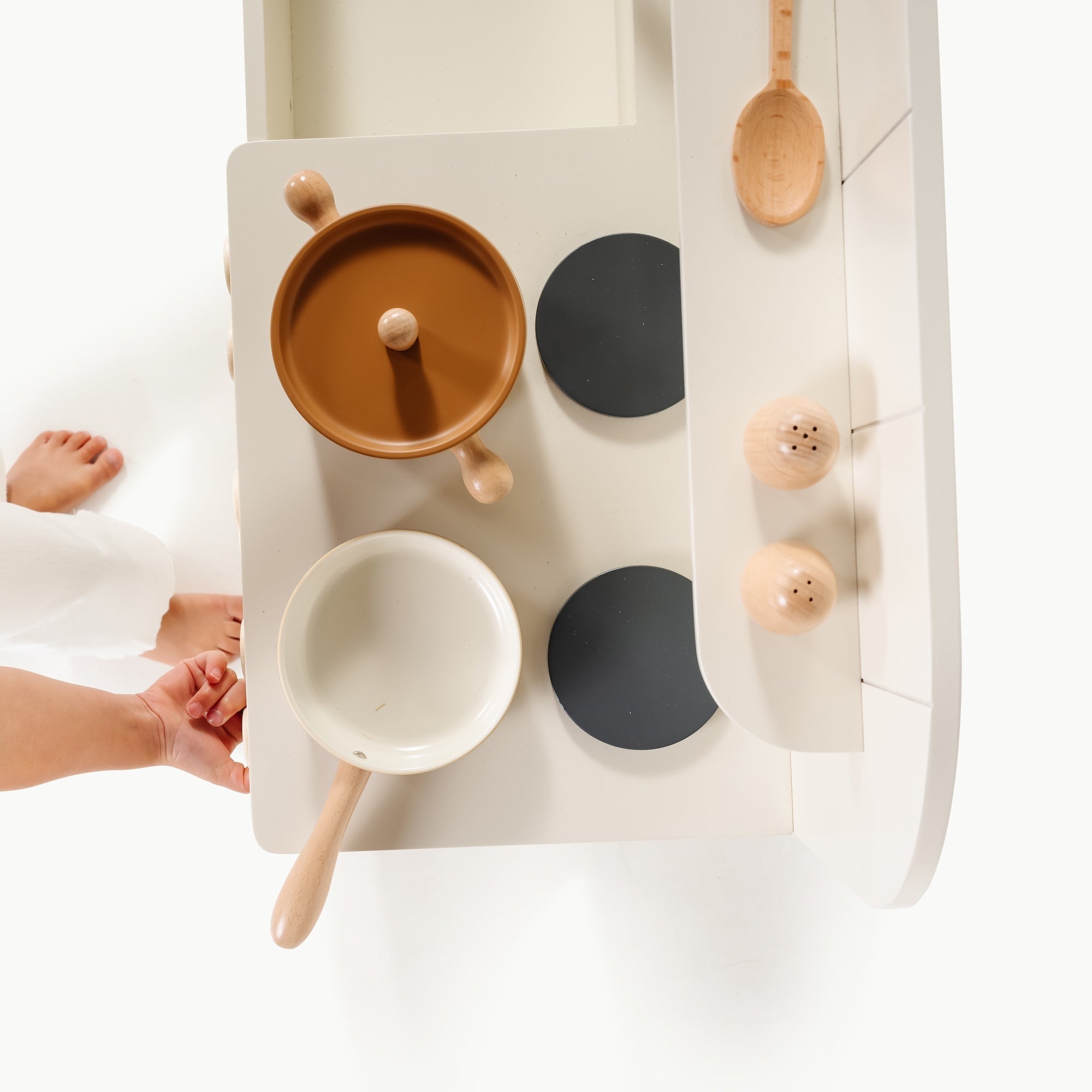 Play Cooking Set White Cliff Studio