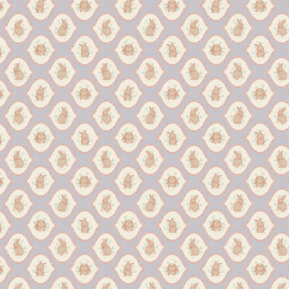 Poppie Wallpaper by Niranjana Mani Design