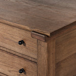 Porter Oak Wood Kitchen Island