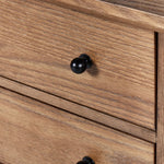 Porter Oak Wood Kitchen Island