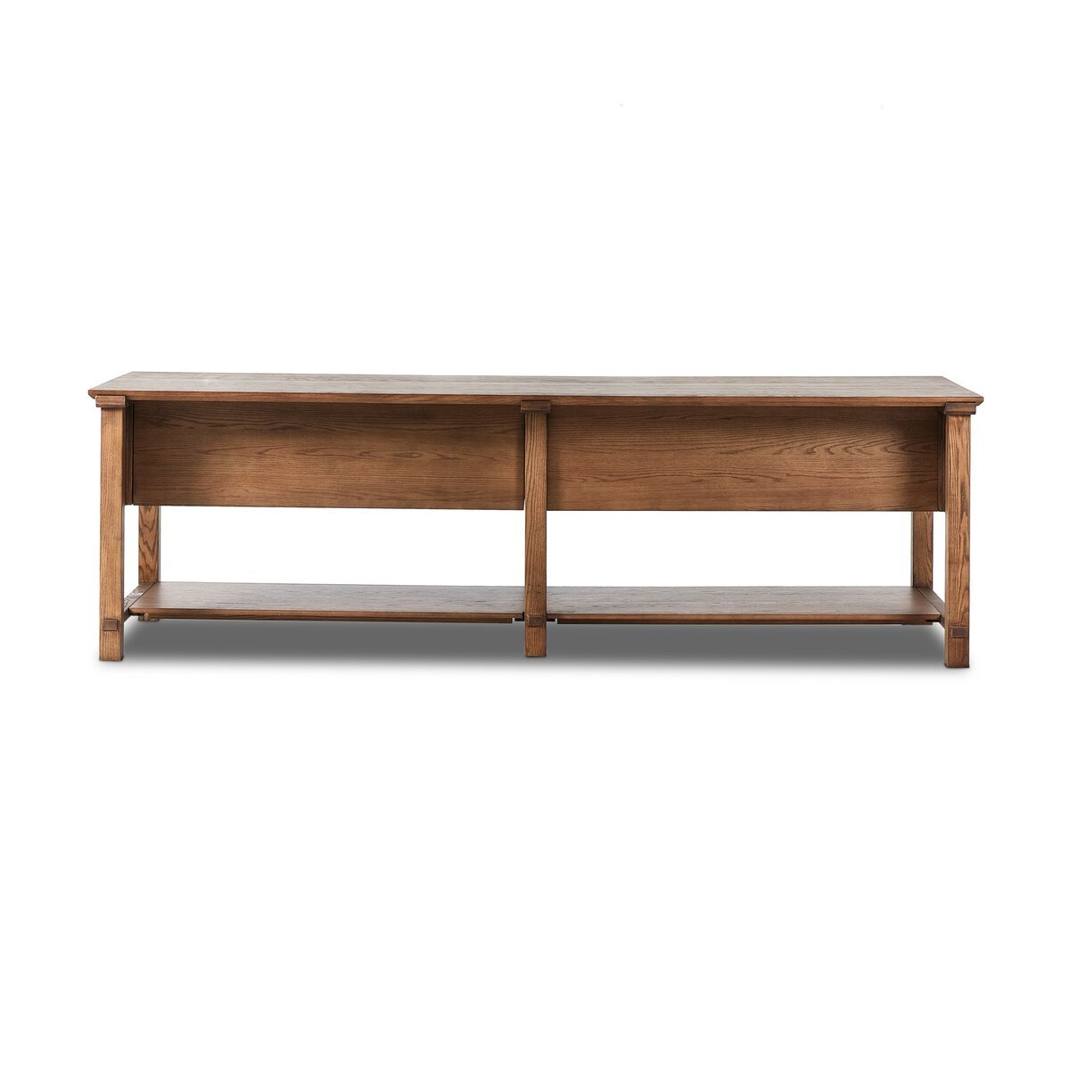 Porter Oak Wood Kitchen Island