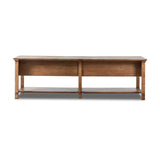 Porter Oak Wood Kitchen Island