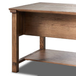 Porter Oak Wood Kitchen Island