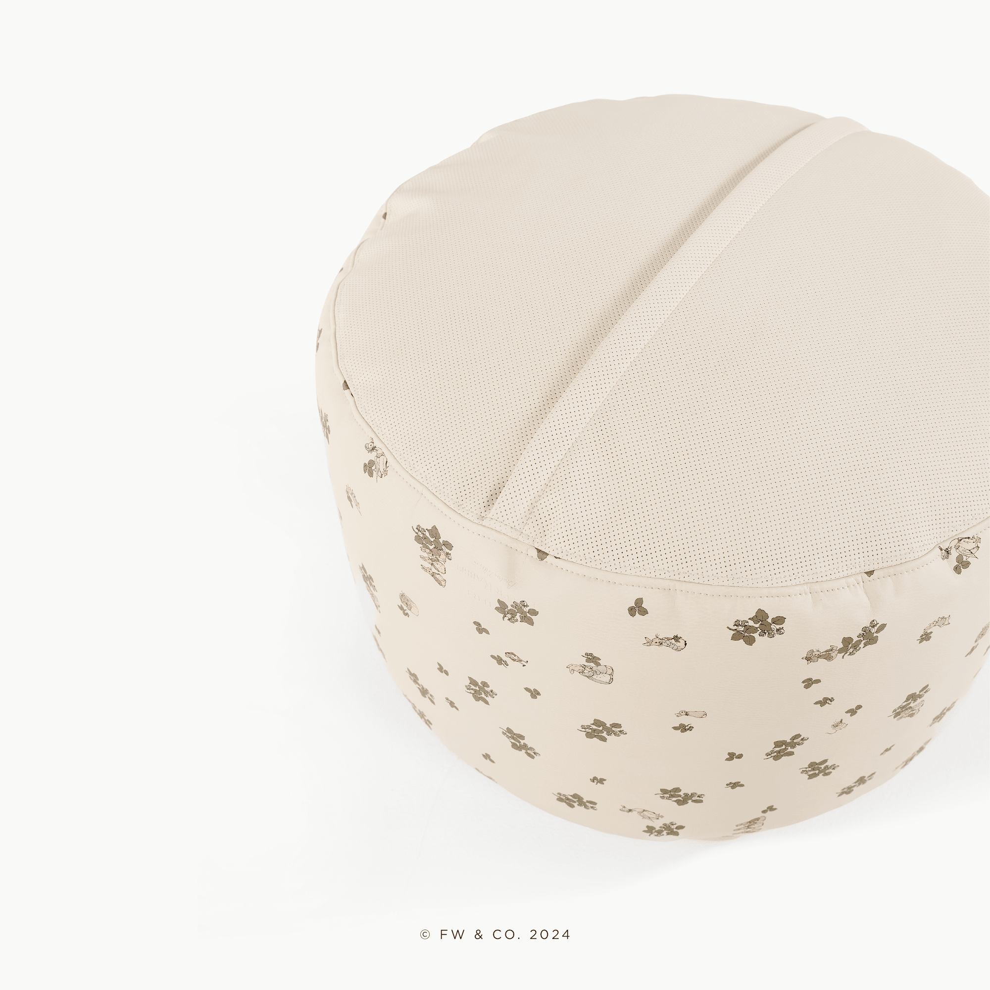 Pouf White Cliff Studio Pouf
