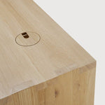 U Desk in Oak
