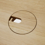 U Desk in Oak