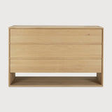 Nordic 3 - Drawer Oak Dresser