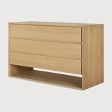 Nordic 3 - Drawer Oak Dresser
