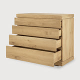 Burger Solid Oak 4 - Drawer Dresser