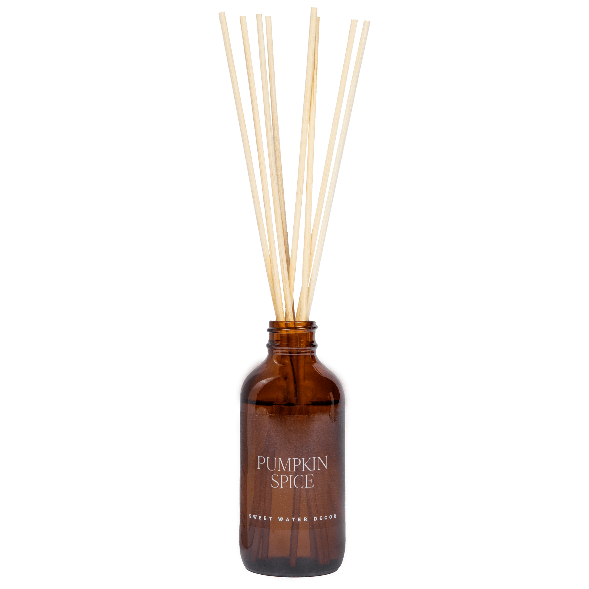 Pumpkin Spice Amber Reed Diffuser White Cliff Studio Reed Diffusers