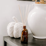 Pumpkin Spice Amber Reed Diffuser White Cliff Studio Reed Diffusers