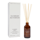 Pumpkin Spice Amber Reed Diffuser White Cliff Studio Reed Diffusers