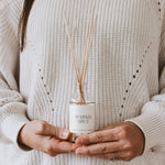 Pumpkin Spice Clear Reed Diffuser White Cliff Studio Reed Diffusers