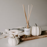 Pumpkin Spice Clear Reed Diffuser White Cliff Studio Reed Diffusers