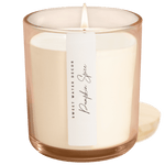 Pumpkin Spice Soy Candle - Tinted Glass Jar - 12 oz White Cliff Studio Candles and Candle Accessories