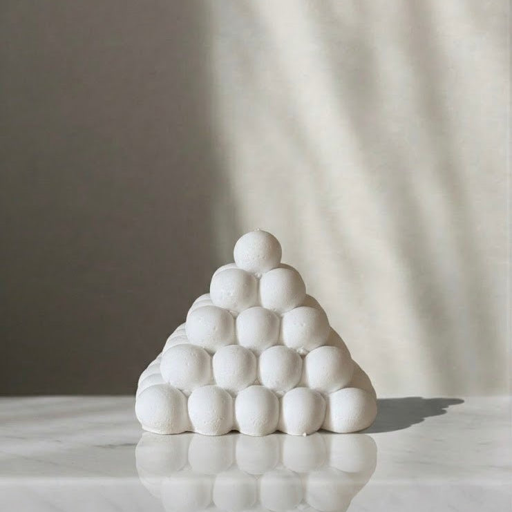 Pyramid White Cliff Studio Decorative Objects