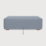Raincover for Monocle outdoor coffee table - square White Cliff Studio Outdoor Furniture Cover