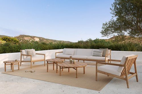 Raincover for rectangular dining set - 162cm / 64" table (6 chairs) White Cliff Studio Outdoor Furniture Cover