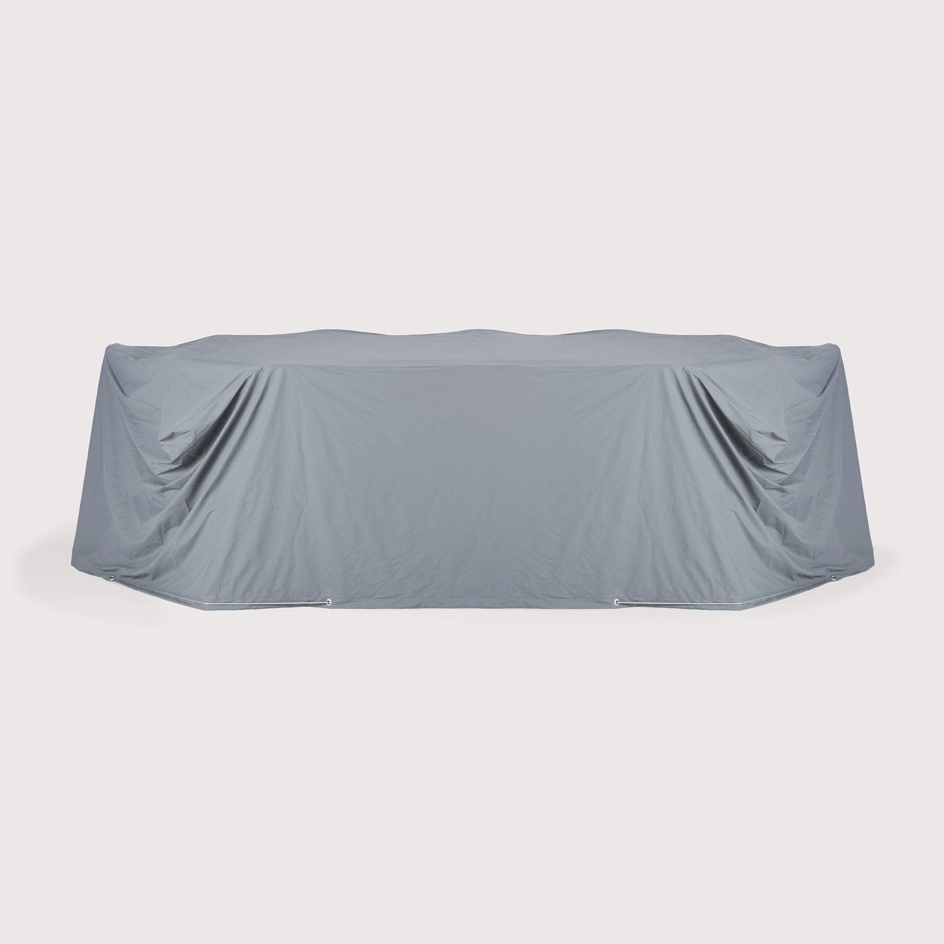 Raincover for rectangular dining set - 162cm / 64" table (6 chairs) White Cliff Studio Outdoor Furniture Cover