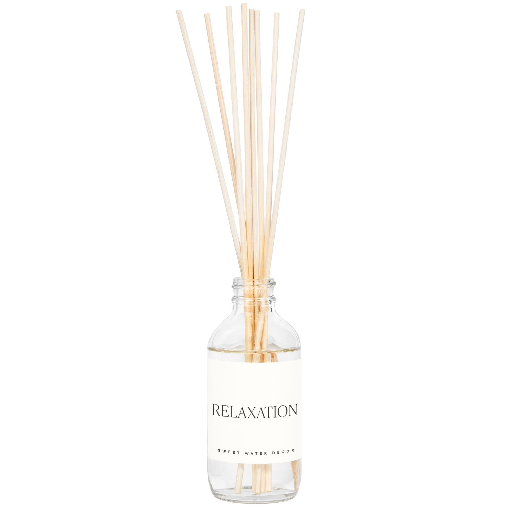 Relaxation Clear Reed Diffuser White Cliff Studio Reed Diffusers