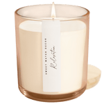 Relaxation Soy Candle - Tinted Glass Jar - 12 oz White Cliff Studio Candles and Candle Accessories