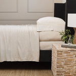 Remi Bamboo Linen Sheet Set White Cliff Studio Sheet Sets