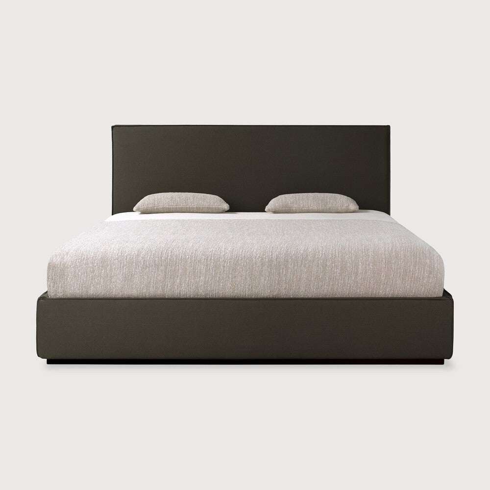 Revive bed - Grey linen White Cliff Studio King Bed Frame