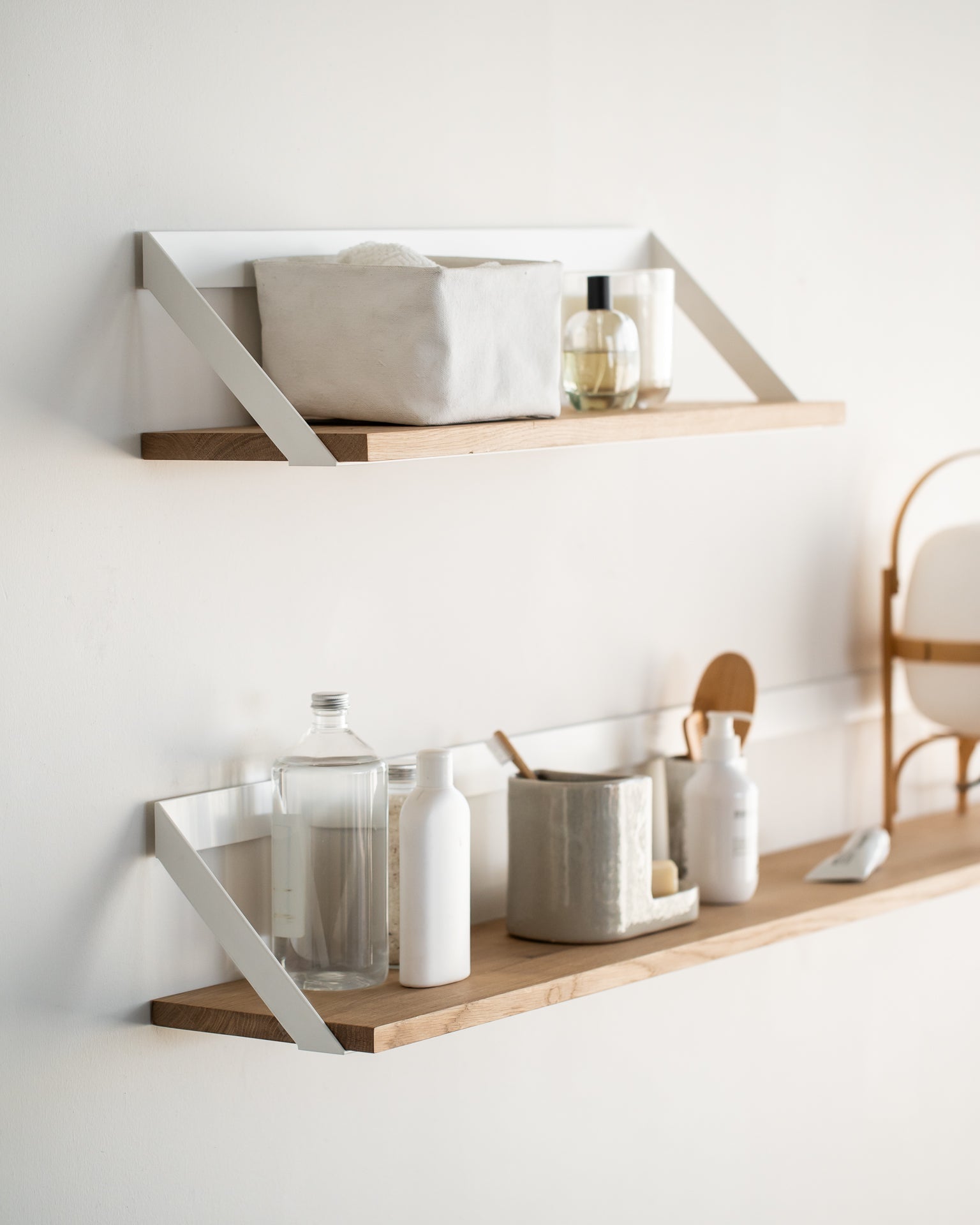 Ribbon Shelf White Cliff Studio Wall Shelf