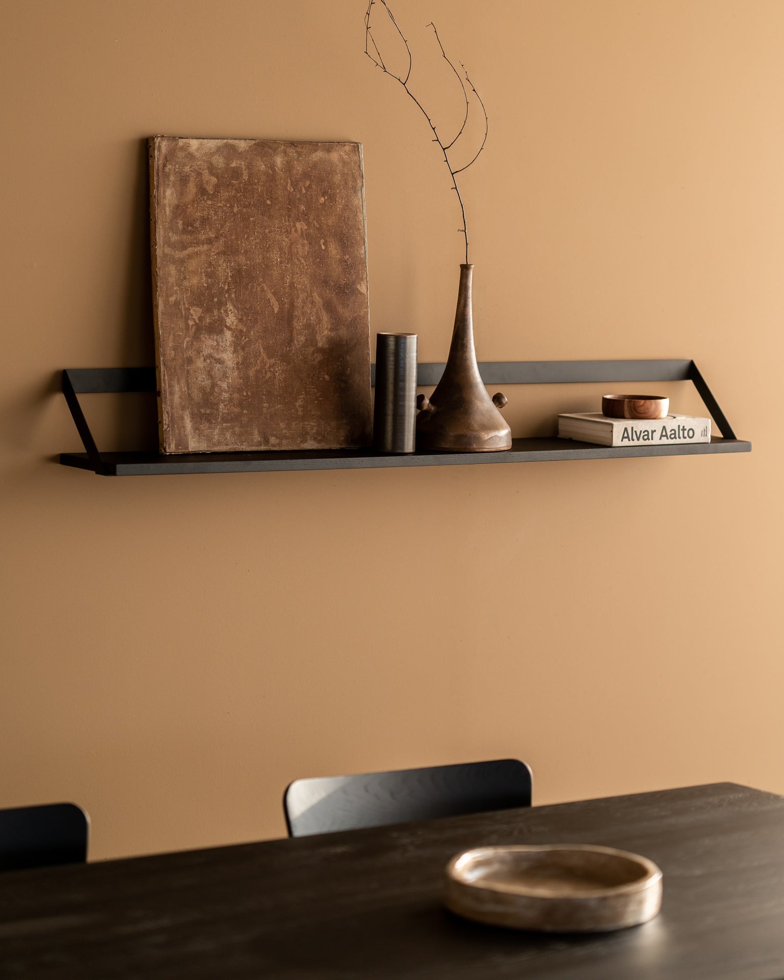 Ribbon Shelf White Cliff Studio Wall Shelf