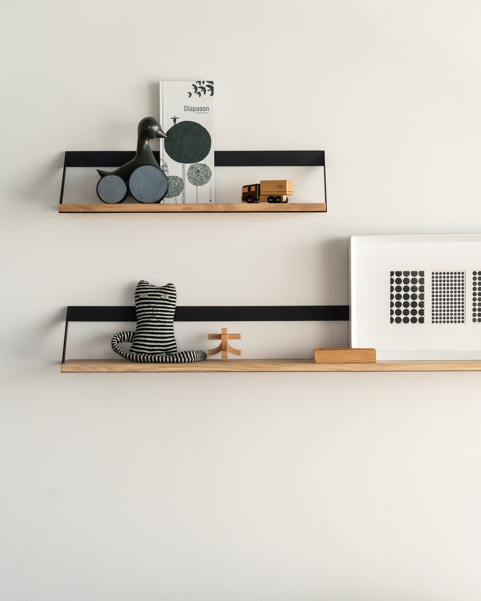 Ribbon Shelf White Cliff Studio Wall Shelf