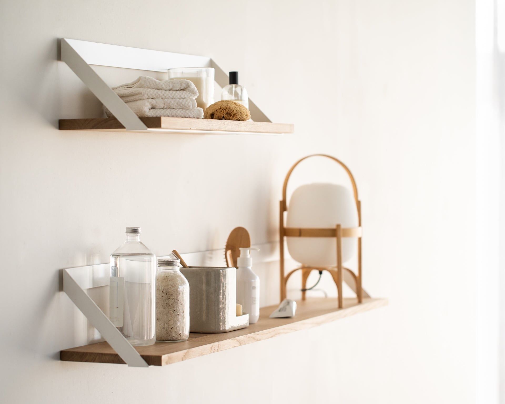 Ribbon Shelf White Cliff Studio Wall Shelf