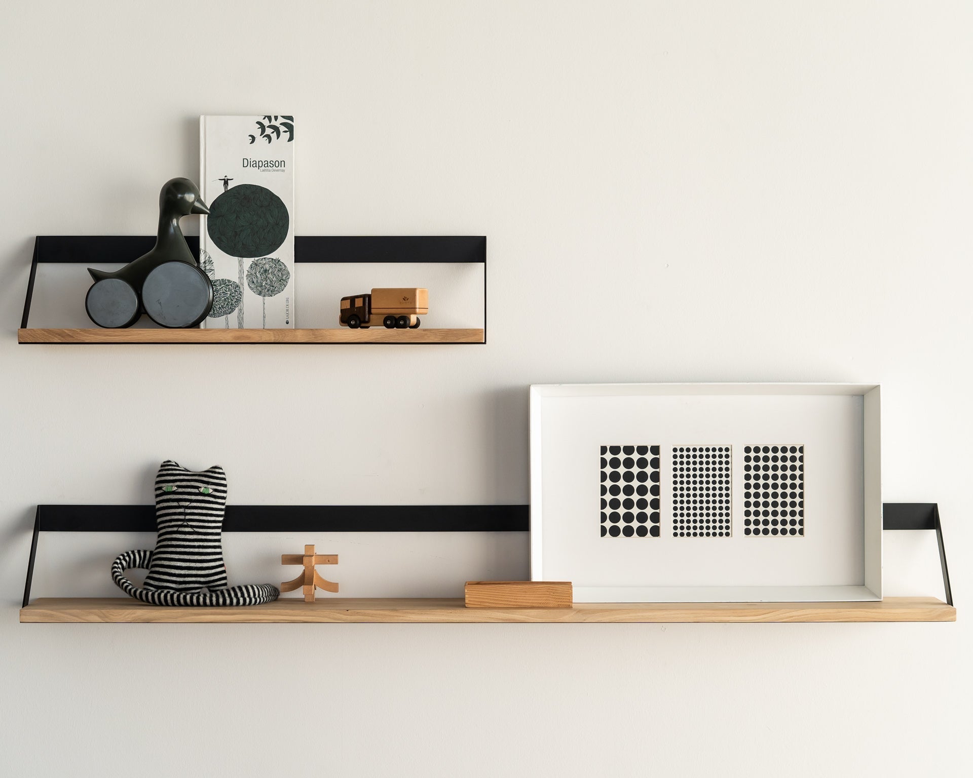 Ribbon Shelf White Cliff Studio Wall Shelf
