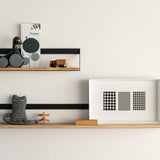 Ribbon Shelf White Cliff Studio Wall Shelf