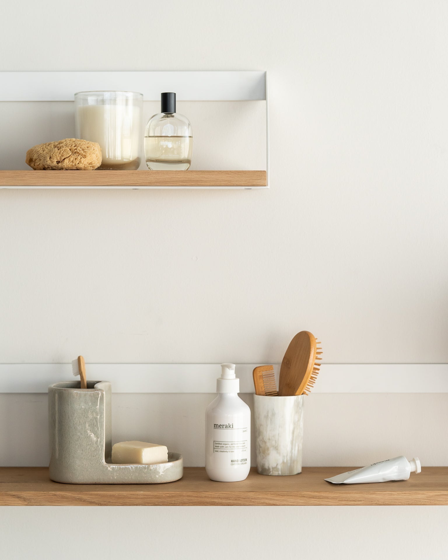 Ribbon Shelf White Cliff Studio Wall Shelf