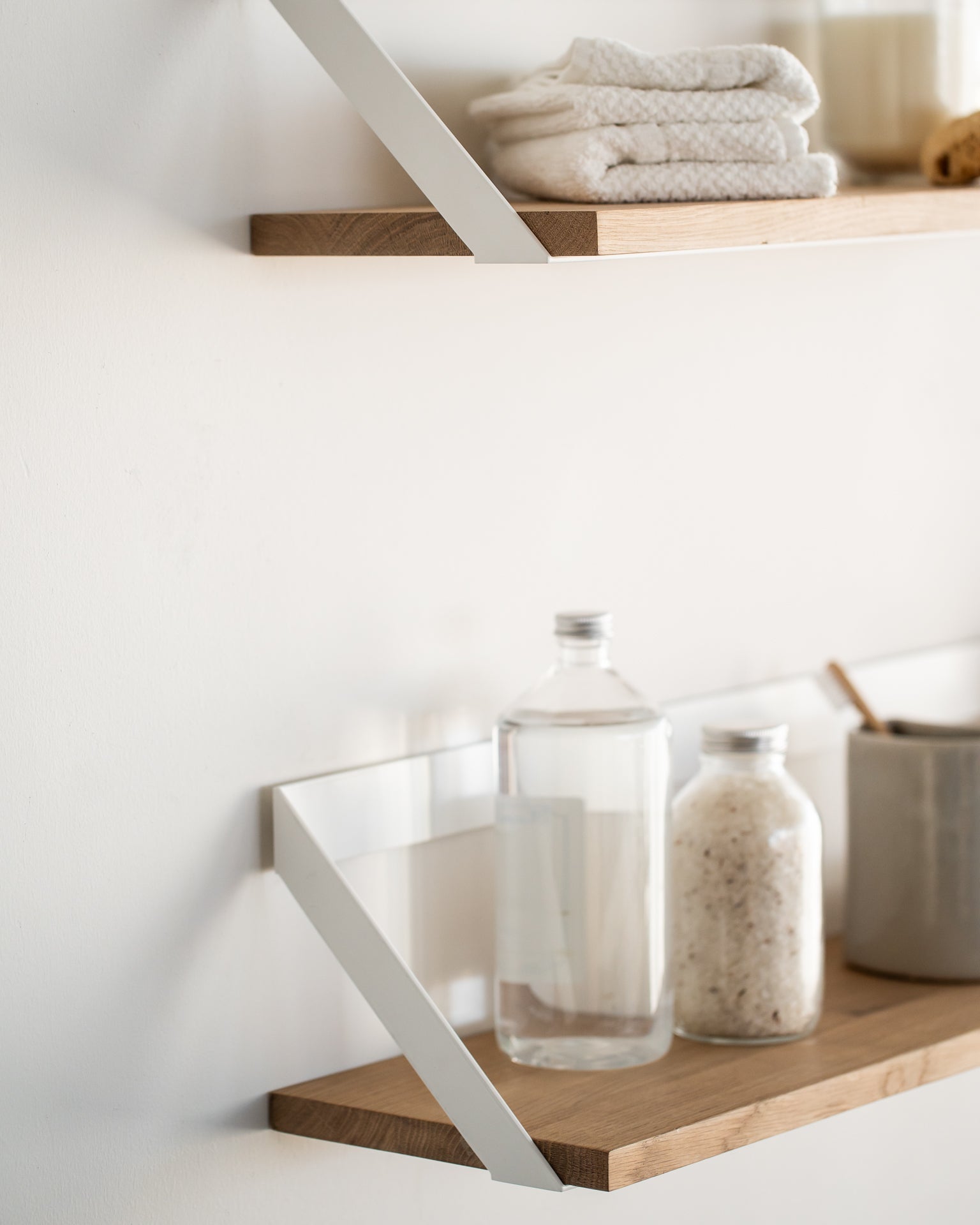 Ribbon Shelf White Cliff Studio Wall Shelf
