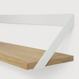 Ribbon Shelf White Cliff Studio Wall Shelf