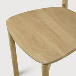 Risu dining chair - varnished oak White Cliff Studio Dining Chair
