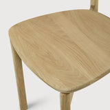 Risu dining chair - varnished oak White Cliff Studio Dining Chair