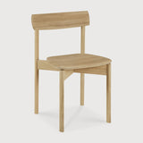 Risu dining chair - varnished oak White Cliff Studio Dining Chair